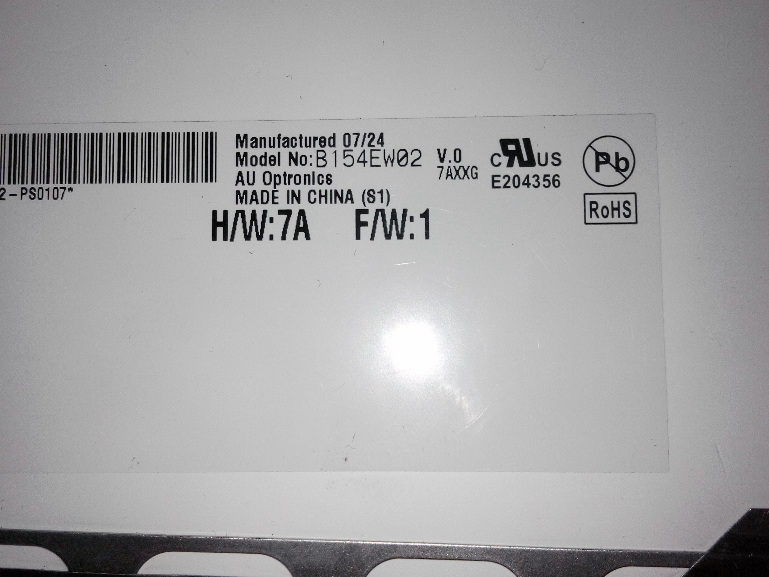 B154EW02 V0 HW3A